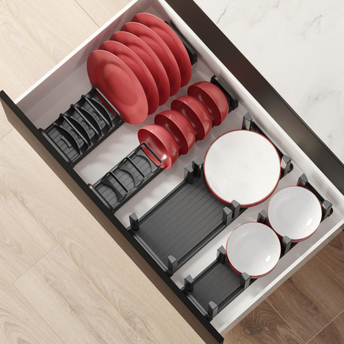 Portapiatti Orderbox 90x470 per cassetto