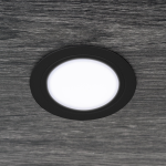 Faretto LED Mizar per l'incasso nei mobili senza la necessità di un convertitore. (L.11,5 P.11,5 H.5) 1 UN