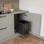 Pattumiera per differenziata Recycle 35 L da cucina, fissaggio sul fondo ed estrazione manuale (L.52 P.50 H.36) 1 UN