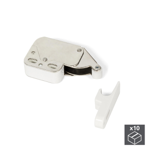 Chiusura a cricchetto Fast Latch per mobile (L.20 P.18 H.3) 10 UN