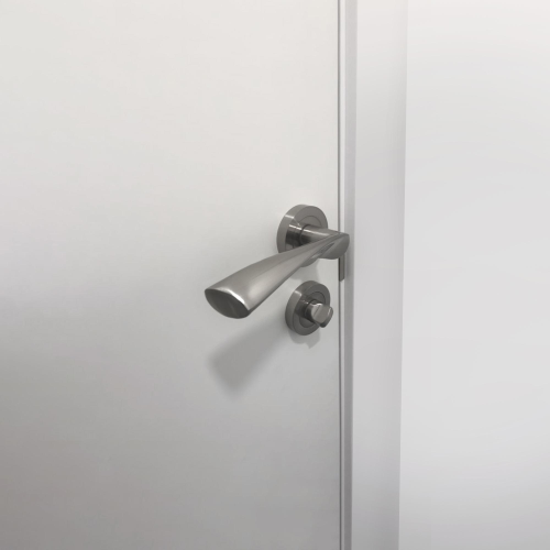 Set di Nottolino su rosetta rotonda per porta interna.