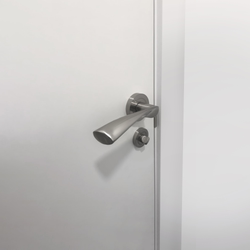 Set di Nottolino su rosetta rotonda per porta interna.
