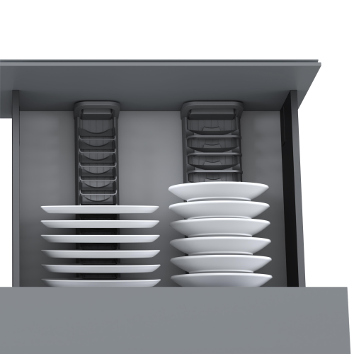 Portapiatti Orderbox 90x470 per cassetto