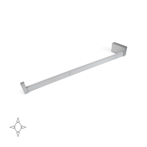 Barra appendiabili per armadi Castor con luce LED, batteria rimovibile e sensore di movimento