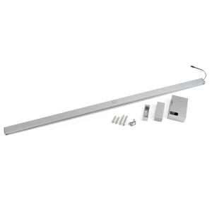Barra appendiabili per armadi Castor con luce LED, batteria rimovibile e sensore di movimento