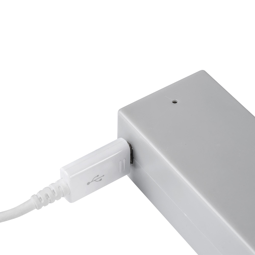 Barra appendiabili per armadi Castor con luce LED, batteria rimovibile e sensore di movimento