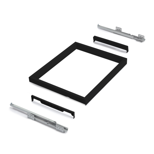 Kit cassetto in filo metallico Hack per armadio