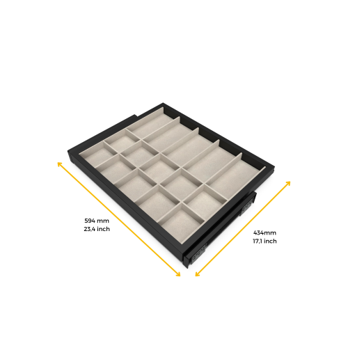 Kit cassetto organizzatore Hack per armadio