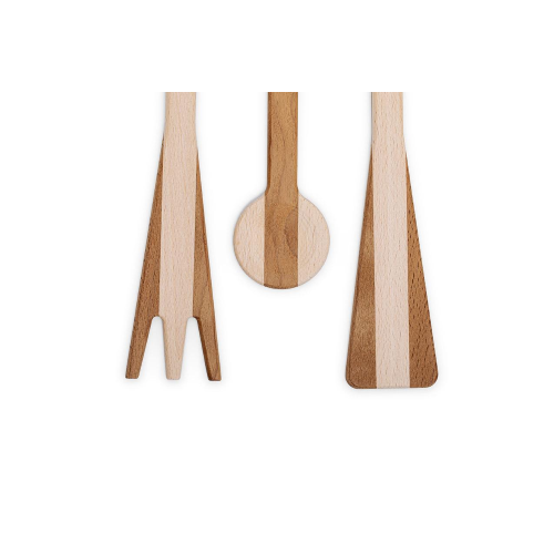 LUCHETTI WOOD FLATWARE SET - Set posate legno