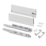 Cassetto esterno Vertex, 40kg, altezza 178mm e regolazione 3D