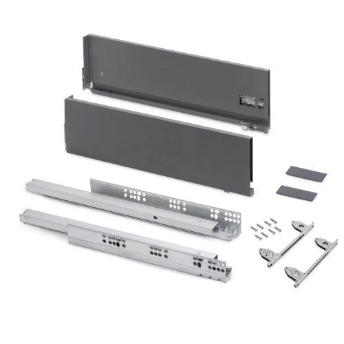 Cassetto esterno Vertex, 40kg, altezza 178mm e regolazione 3D