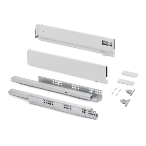 Cassetto esterno Vertex, 40kg, altezza 93mm e regolazione 3D