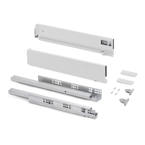Cassetto esterno Vertex, 40kg, altezza 93mm e regolazione 3D