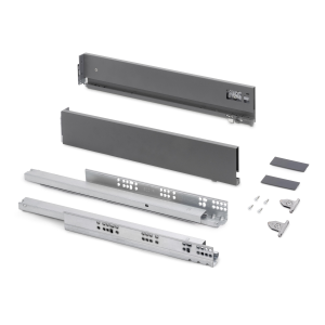 Cassetto esterno Vertex, 40kg, altezza 93mm e regolazione 3D