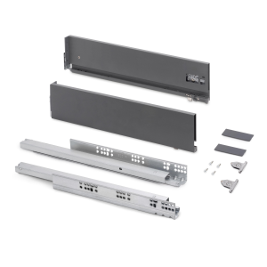 Cassetto esterno Vertex, 40kg, altezza 131mm e regolazione 3D