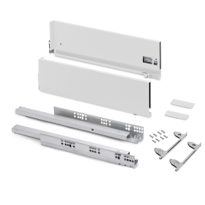 Cassetto esterno Vertex, 40kg, altezza 178mm e regolazione 3D