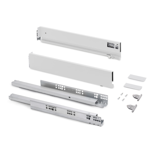 Cassetto esterno Vertex, 40kg, altezza 83mm e regolazione 3D