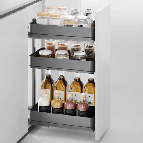Carrello estraibile Harmony con chiusura soft