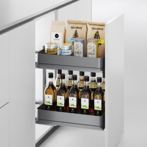 Carrello estraibile Harmony con chiusura soft