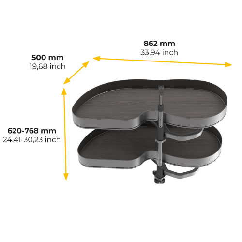 Angolare Harmony Lake per mobili da cucina