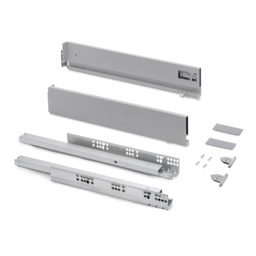 Cassetto esterno Vertex, 40kg, altezza 93mm e regolazione 3D