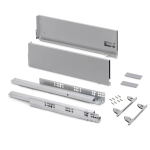 Cassetto esterno Vertex, 40kg, altezza 178mm e regolazione 3D