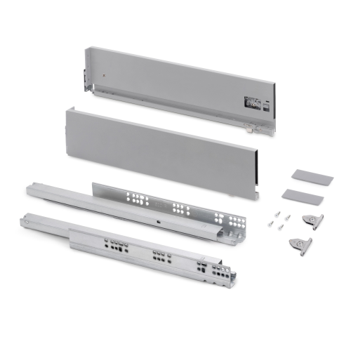 Cassetto esterno Vertex, 40kg, altezza 131mm e regolazione 3D