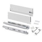 Cassetto esterno Vertex, 60kg, altezza 178mm e regolazione 3D