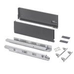 Cassetto esterno Vertex, 60kg, altezza 178mm e regolazione 3D