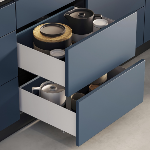 Cassetto esterno Simplex 25 kg altezza 122 mm
