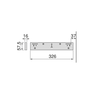 Set di 2 distanziale laterale per telaio Quartz