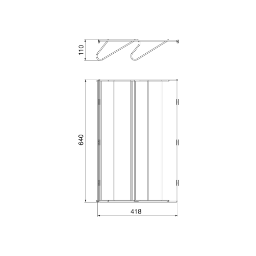 Cassetto portascarpe per armadi e cabine armadio Quartz